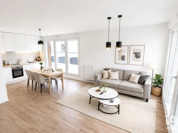 Appartement 3 pièces 63 m²