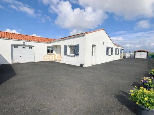 Maison de plain-pied au calme. À moins de 2 km des plages