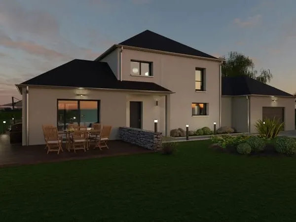 Projet de construction d'une maison 164 m² avec terrain à VARENNES-JARCY (91)