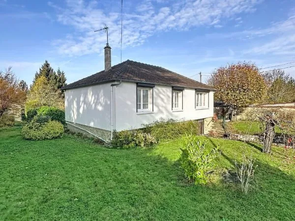 Plain-pied 73 m² avec 3 chambres et grand jardin