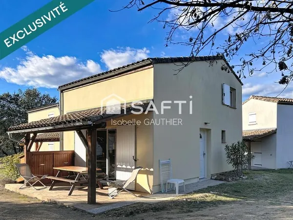 MAISON T4 MEUBLEE, 3 CHAMBRES, EN RESIDENCE DE TOURISME