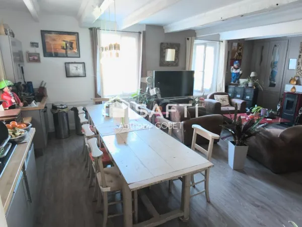 Appartement triplex charme fou 3 chambres , 2sdb