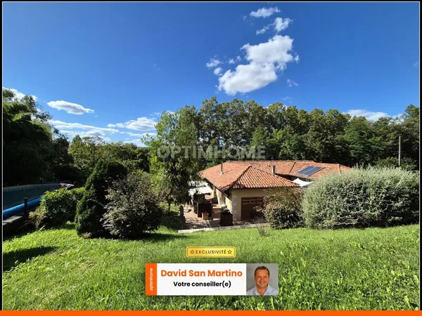 Maison à vendre 7 pièces MONCRABEAU (47)