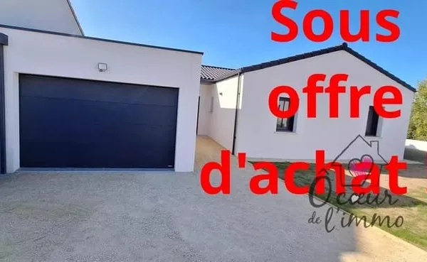 Plain pied de 2024 : 119 m2 + garage.