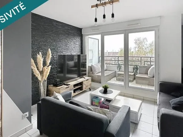 Superbe appartement de type F3 avec balcon