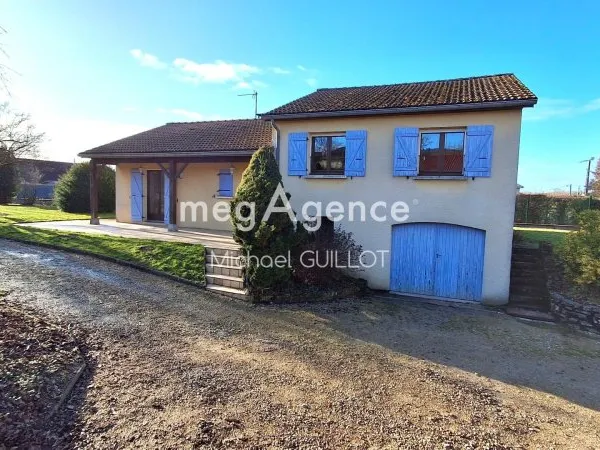 A Jasseron - maison de 104 m² avec un terrain de 1310 m²