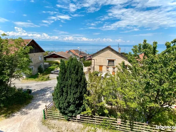 🏡 Maison meublée 135 m² - 4 chambres - Vue lac - Publier (74500)