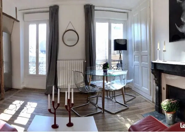TOUT INCLUS (y.c. Internet & Laverie): Studio chic et calme dans charmante résidence