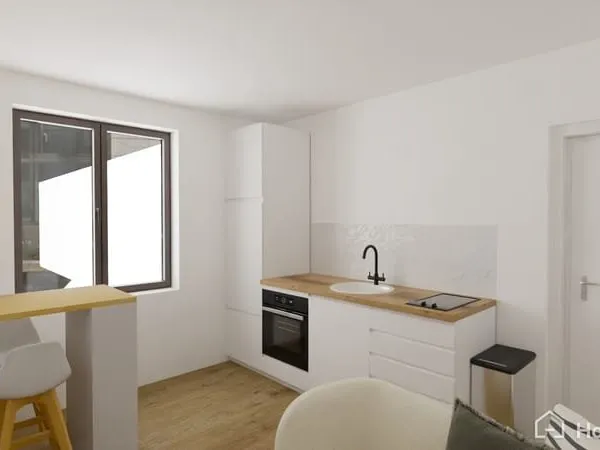 Appartement T1bis neuf de 22m2 jardin des plantes Avranches