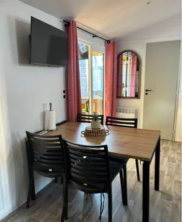 Mobilhome 3 chambres 40m2 Biscarrosse plage