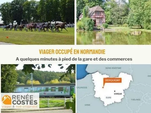 Viager occupé - F82-H83 ans - BERNAY (27300)