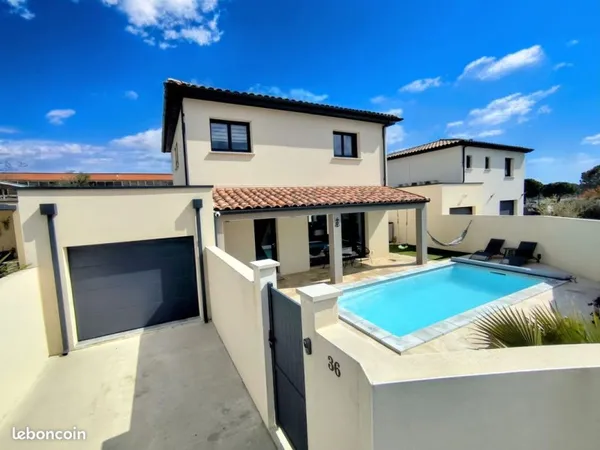 Villa 4 pièces 115 M2 avec piscine - Pignan - Construction 2021