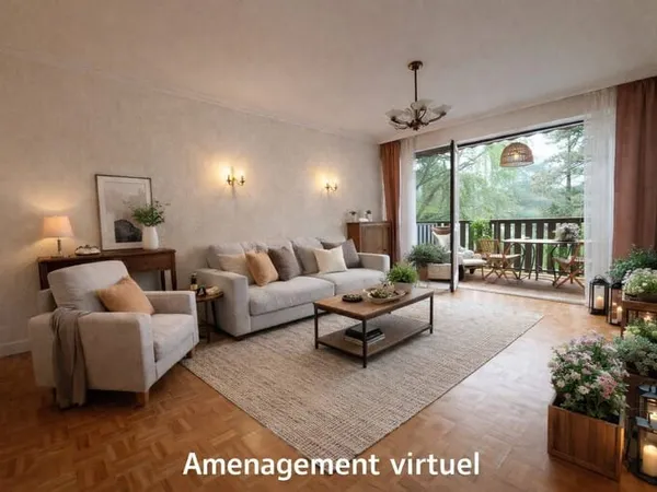 Appartement T3 de 63m² avec balcons garage et cave - Annecy (74000)