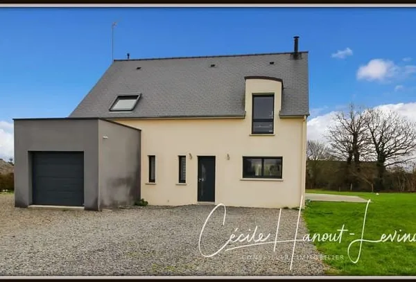SOUGEAL - Pavillon 2021 de 130 m2 - 4 Chbres. Terrain: 1590