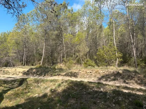 Entrecasteaux, 7300 m2 de terrain en zone naturelle