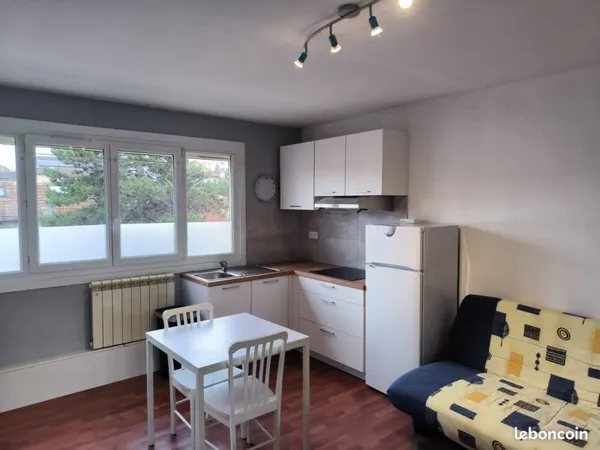 Appartement T2 lumineux de 33m2 avec parking et cave