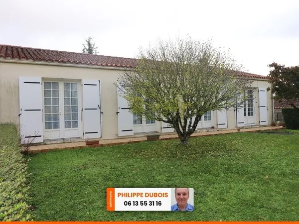 Maison à vendre 5 pièces BRESDON (17) sur une parcelle de 7950m²