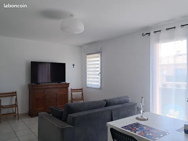 Appartement F3 55m² balcon