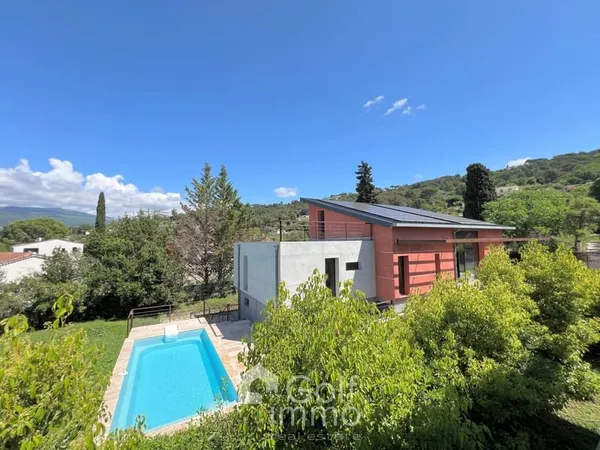 Villa d'architecte 200 m2 (surface de plancher de 340 m2)co