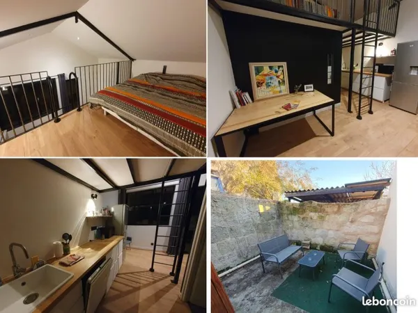 Studio Meublé Cosy avec Rez-de-Jardin - Talence/St-Genès - Proche Tram & Campus