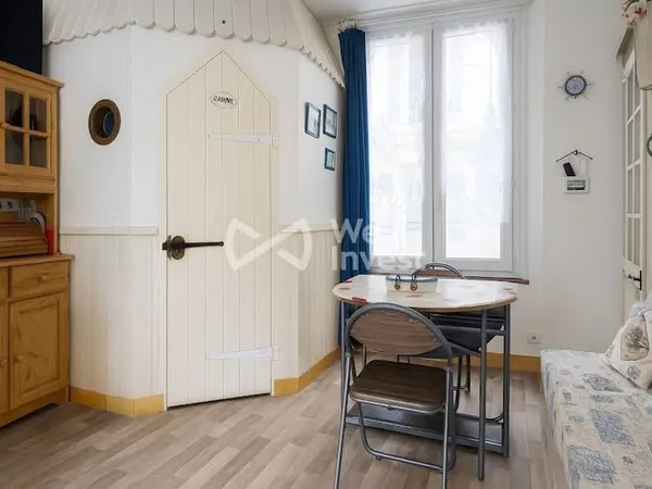 Studio 1 pièce 14 m²