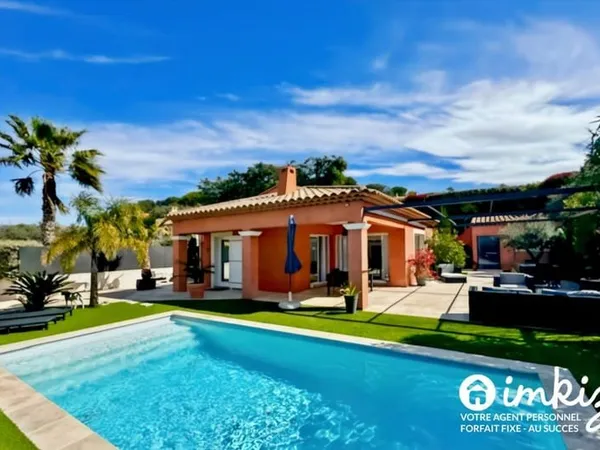 Villa avec piscine 5 pièces au calme