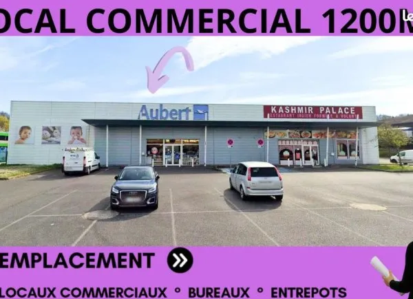 Local commercial 1 142 m²