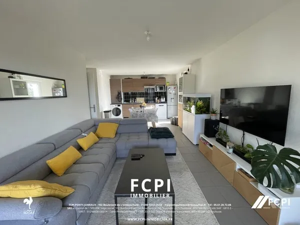 Appartement trois pièces 63 m2 - CUGNAUX