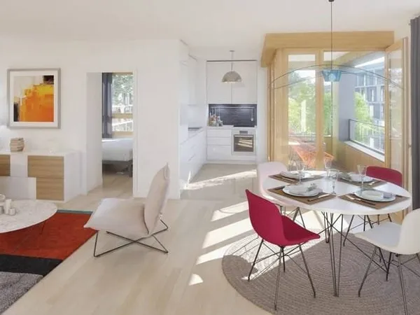 Appartement 2 pièces 39 m²