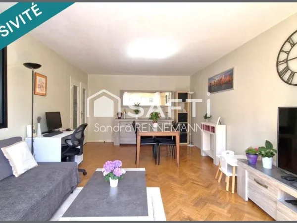 LA GARENNE CENTRE : GRAND 3 PIECES AVEC TERRASSE