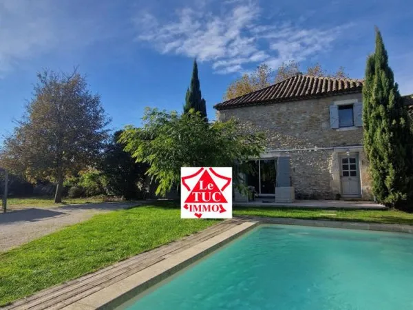 mas avec piscine 84500 bollene