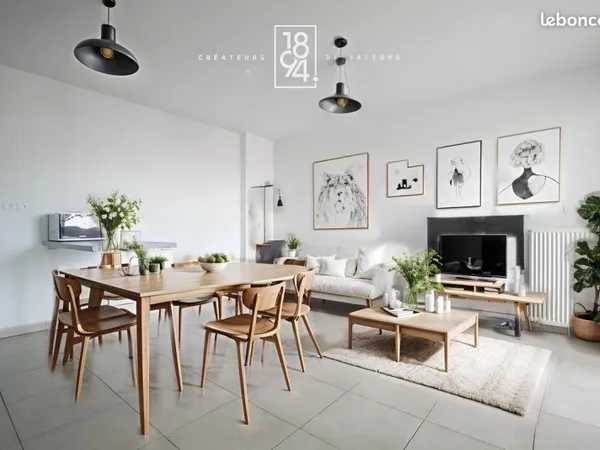Appartement 3 pièces 54 m²