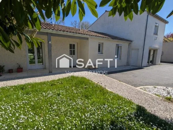 LA VERGNE MAISON DE 178 M² 4 CHAMBRES 2265 M² DE JARDIN