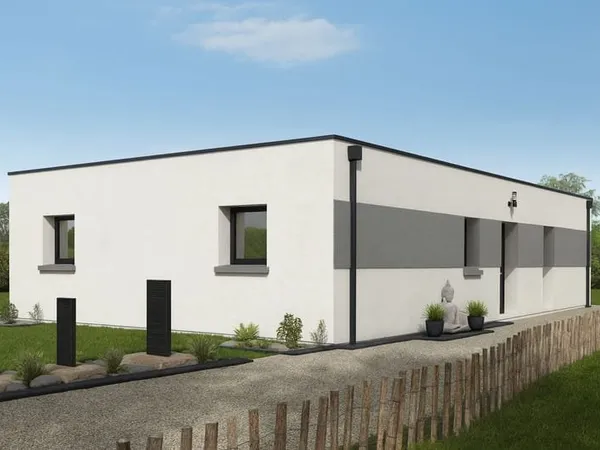 Projet de construction d'une maison 95 m² avec terrain à SAINT-EVARZEC (29)