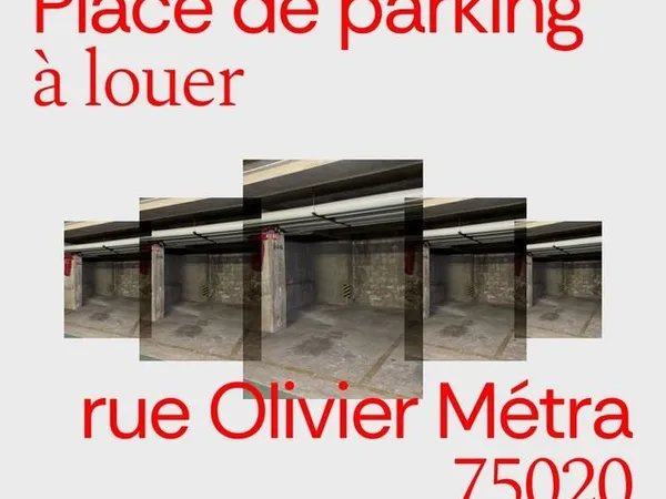 Place de parking à louer