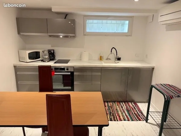 Studio meublé climatisé 35 m² - Triel-sur-Seine l'Hautil