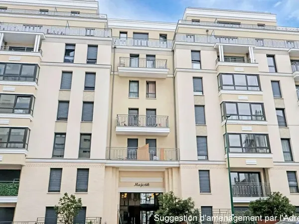 Appartement Gagny 2 pièce(s) 46.68 m2