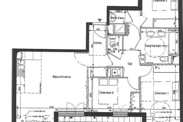 Appartement 4 pièces 76 m²