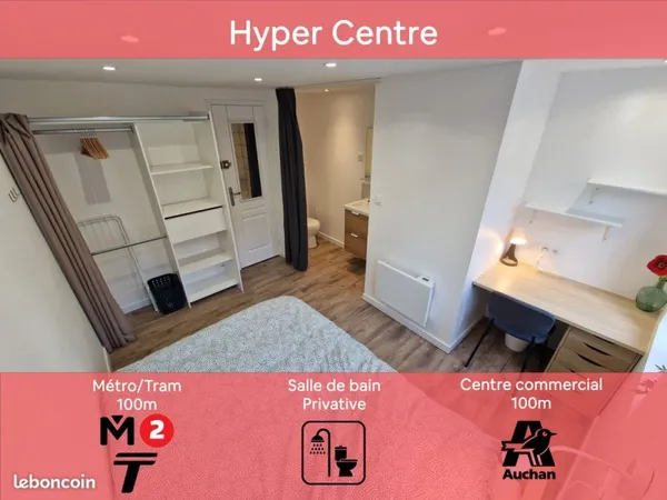 Tourcoing Hyper Centre | Face métro