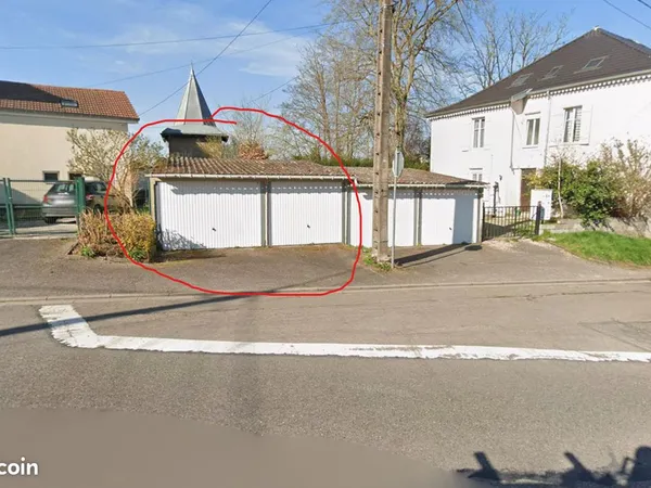 Vends lot de 2 garages Damelevières gare