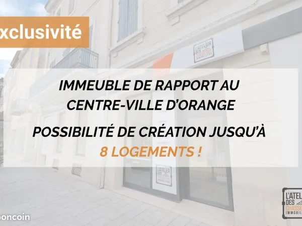 Immeuble de rapport 200 m²