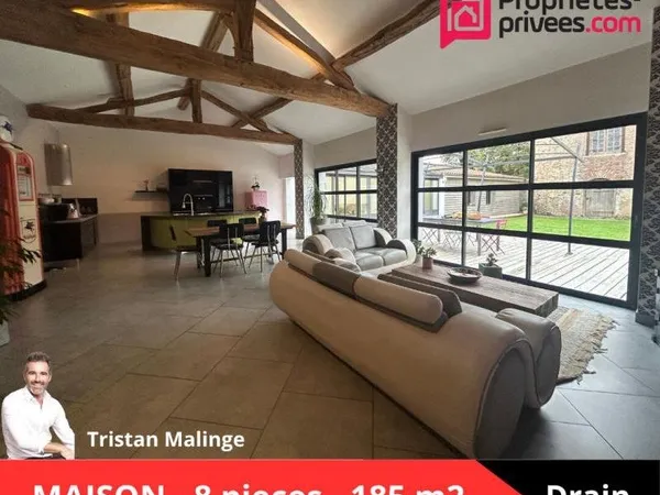 Maison Drain 8 pièce(s) 185 m2