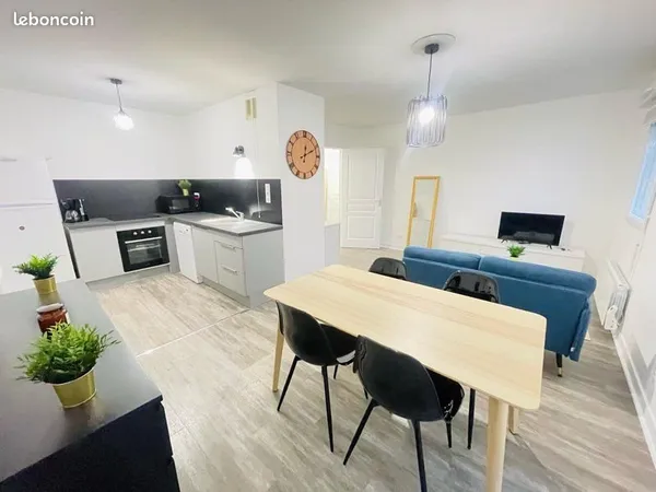 T2 meublé rénové 45 m² avec parking - Rezé