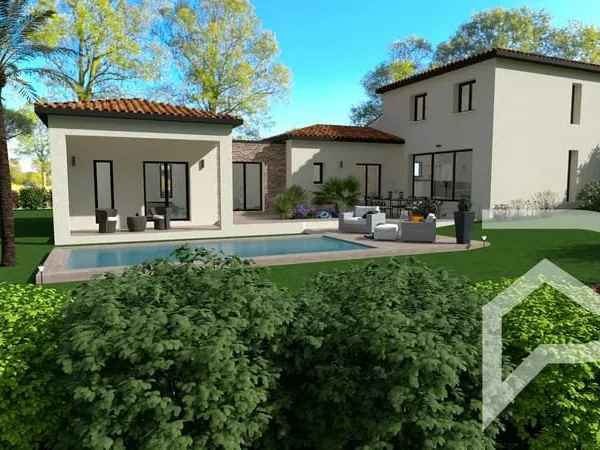 Villa de 188m2 avec piscine à St Georges D'orques