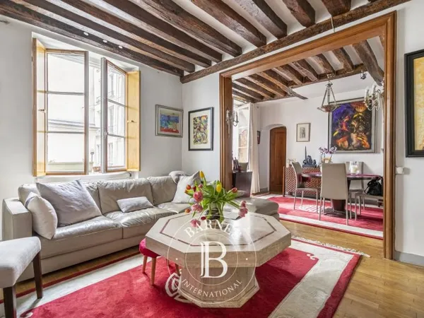 Paris - Saint-Sulpice - 91m² - 2 chambres - Charme et cachet