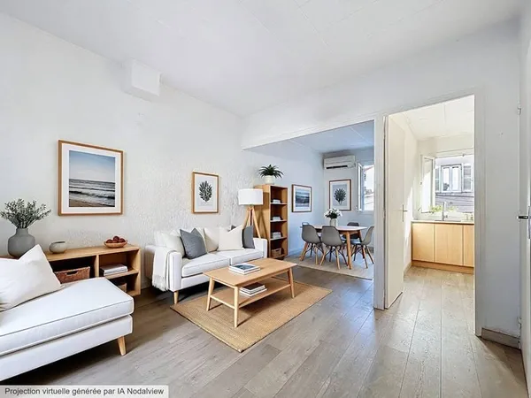 Appartement 3 pièces 45 m²
