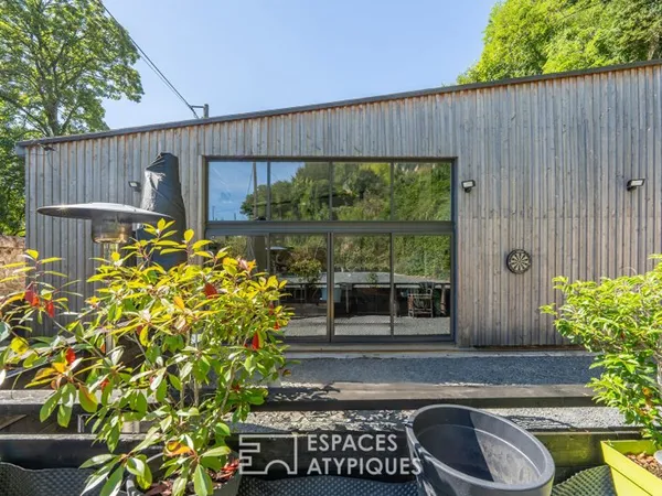 L'ancien hangar réhabilité en loft