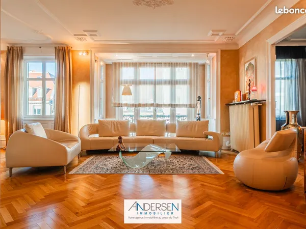 Neustadt-contades splendide appartement bourgeois 8 pieces