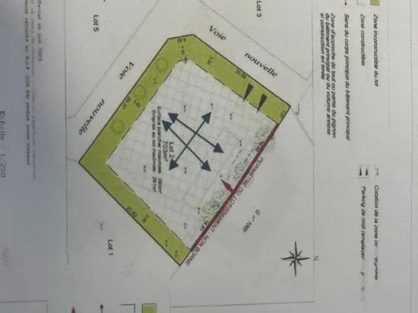 Terrain 703 m² SAINT QUAY PORTRIEUX
