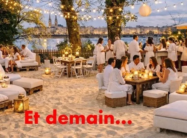 EN EXCLUSVITE RESTAURANT SUR BORDEAUX EN BORD DE FLEUVE